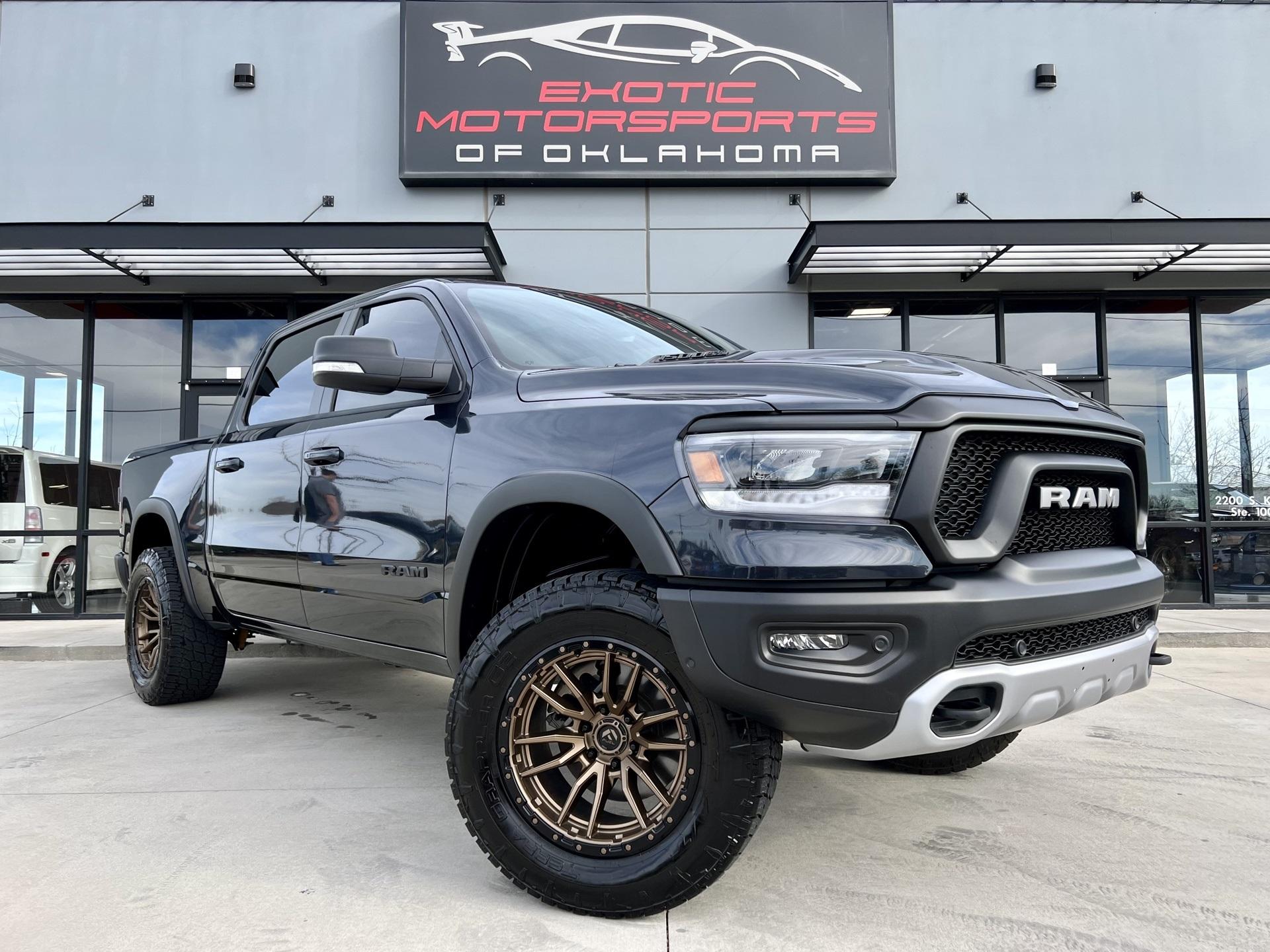 Used 2021 Ram 1500 Rebel/Corsa Exhaust/Lifted/Fuel Wheels For Sale