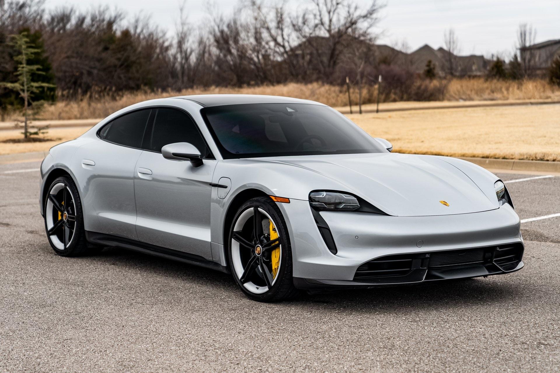 Used Porsche Taycan White cars for sale - Cazoo